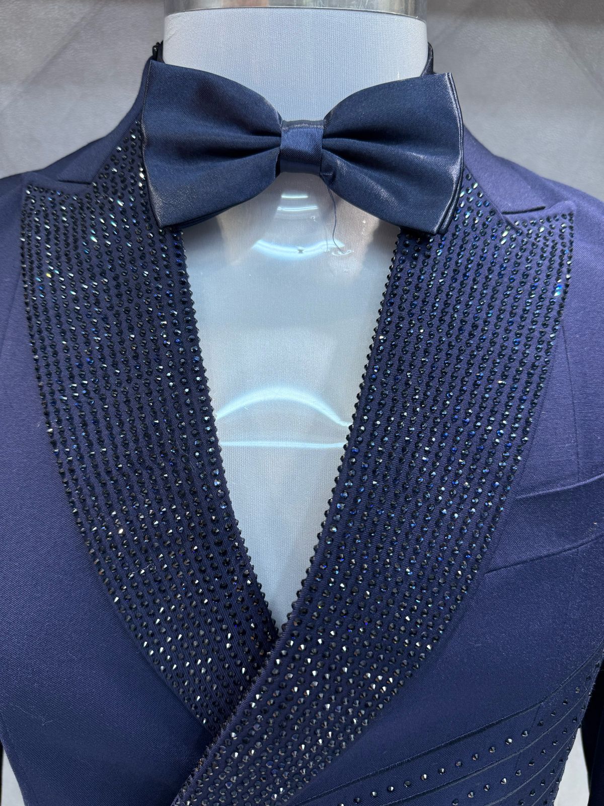 Blue Sparkle King Embellished Suit